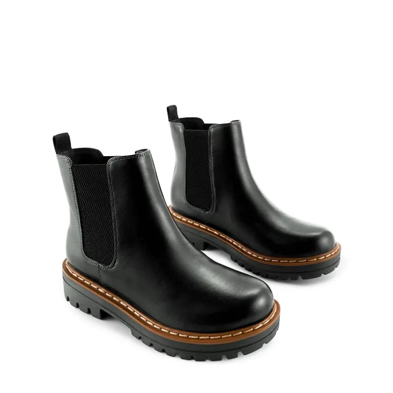 Lug Sole Chelsea Boots