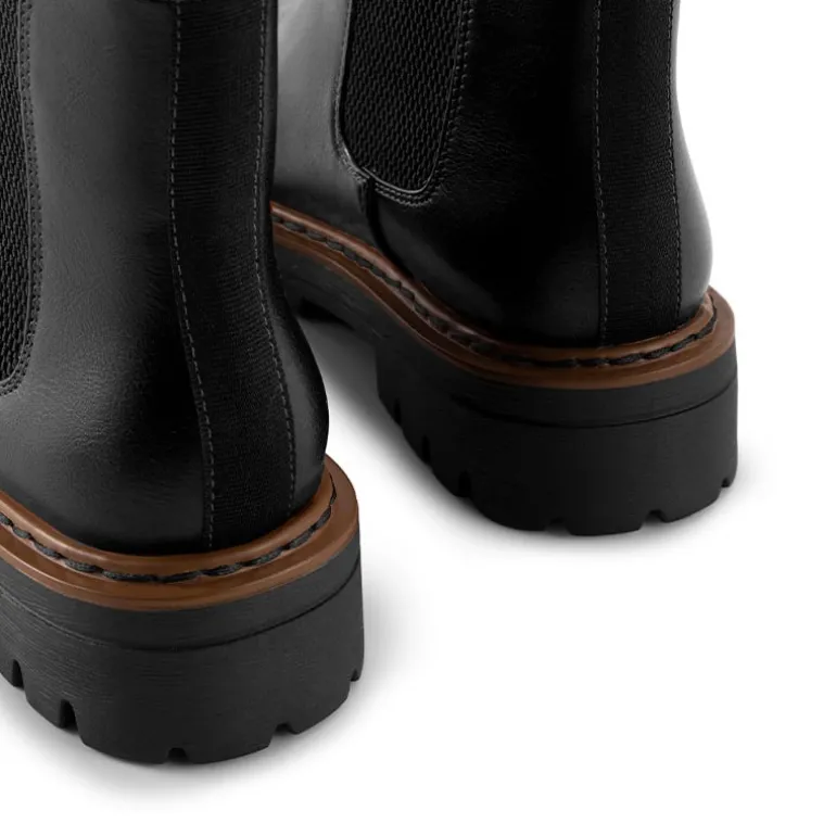 Lug Sole Chelsea Boots