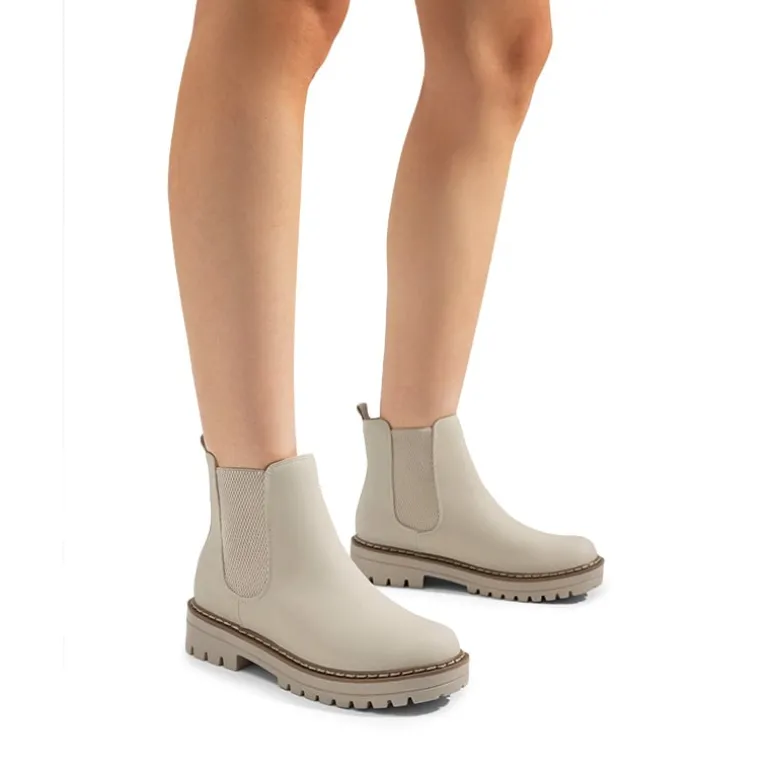 Lug Sole Chelsea Boots