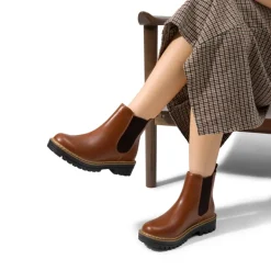 Lug Sole Chelsea Boots