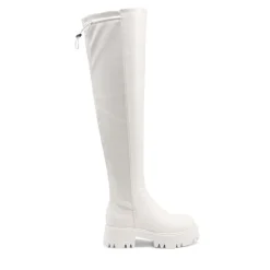 Lug Sole Over The Knee Boots
