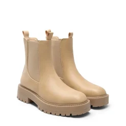 Lug-Sole Slip-on Chelsea boots