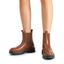 Lug-Sole Slip-on Chelsea boots