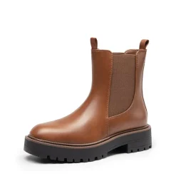 Lug-Sole Slip-on Chelsea boots