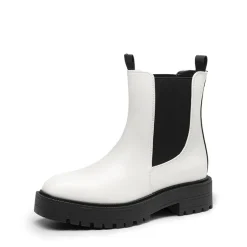 Lug-Sole Slip-on Chelsea boots
