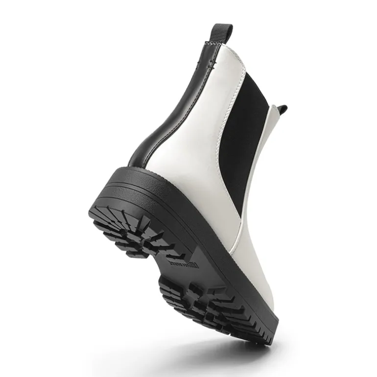Lug-Sole Slip-on Chelsea boots