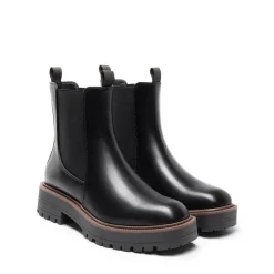 Lug-Sole Slip-on Chelsea boots