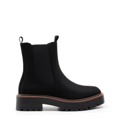 Lug-Sole Slip-on Chelsea boots