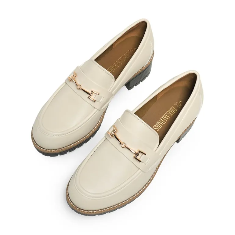 Lug Sole Slip-On Chunky Loafers