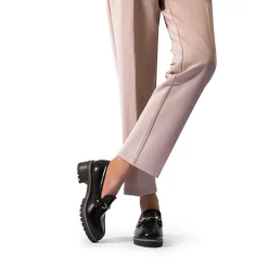 Lug Sole Slip-On Chunky Loafers