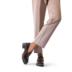 Lug Sole Slip-On Chunky Loafers