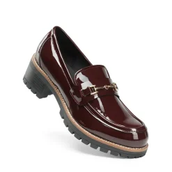 Lug Sole Slip-On Chunky Loafers