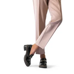 Lug Sole Slip-On Chunky Loafers