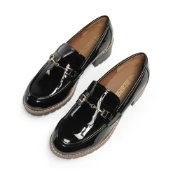 Lug Sole Slip-On Chunky Loafers