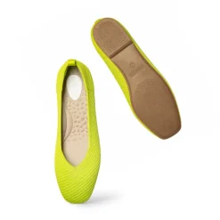 Machine Washable Arch Support Knit Flats