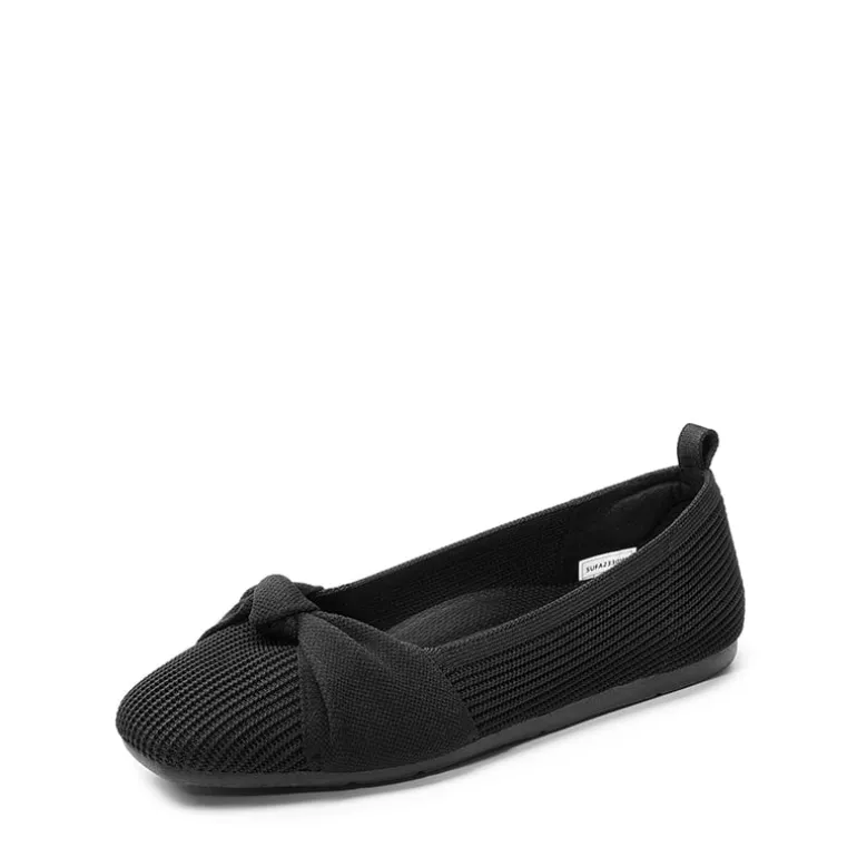 Machine Washable Knit Bow Flats