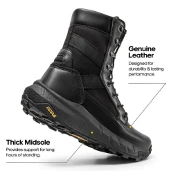 Men's Breathable Tactical Military Work Boots