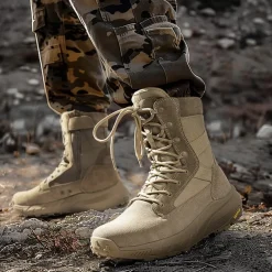 Men's Breathable Tactical Military Work Boots