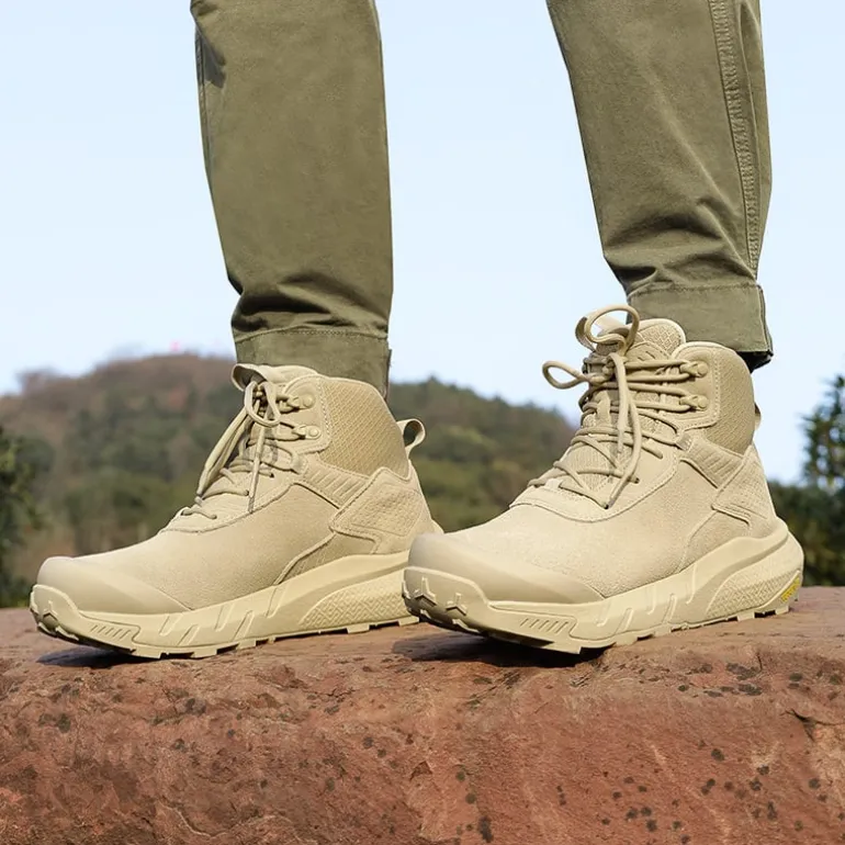 Men’s Breathable Waterproof Tactical Work Boots