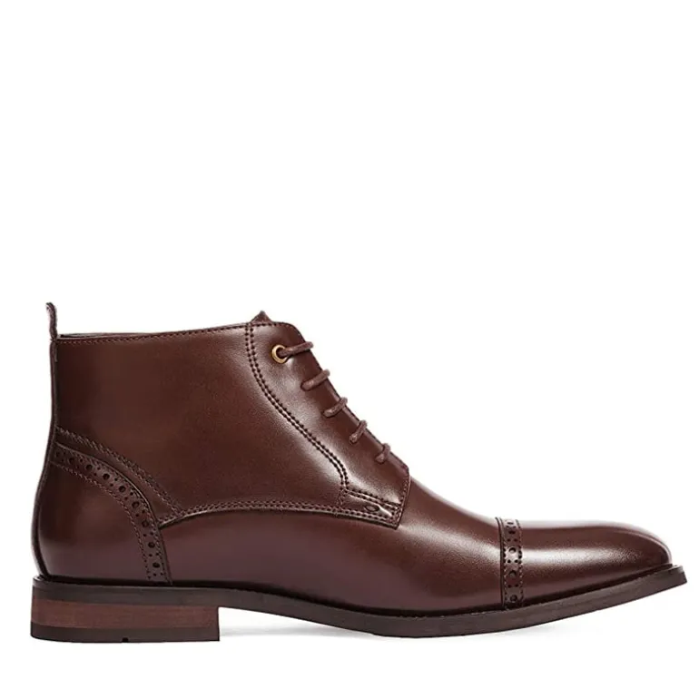 Men's Cap-Toe Dress Boots