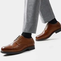 Men's Cap-Toe Oxford Dress Shoes
