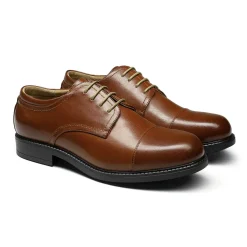 Men's Cap-Toe Oxford Dress Shoes