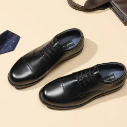 Men's Cap-Toe Oxford Dress Shoes