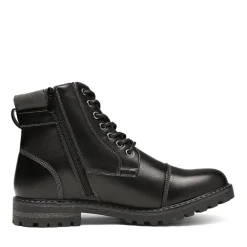Men's Cap-Toe Oxford Motorcycle Boots