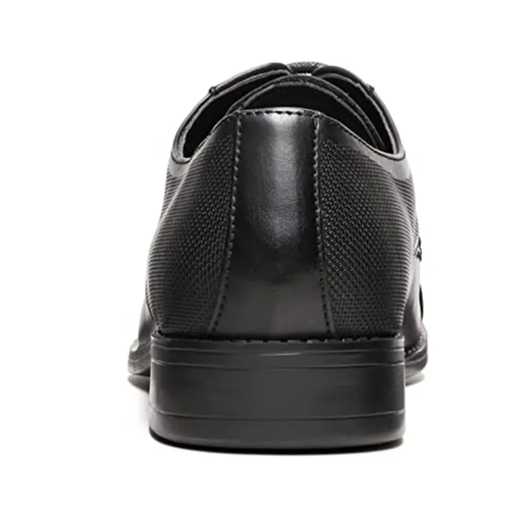 Men's Cap-Toe PU Leather Oxford Shoes