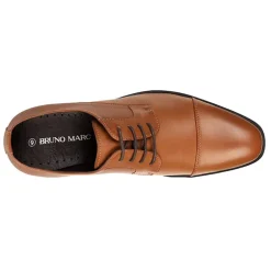 Men's Cap-Toe PU Leather Oxford Shoes
