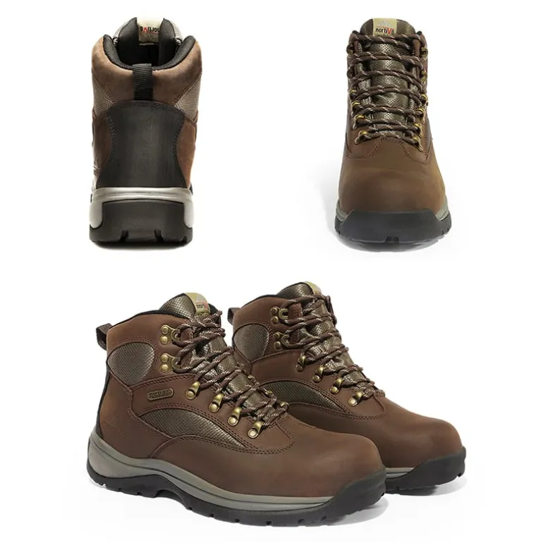 Men's Cap Toe Steel Toe Work Boots