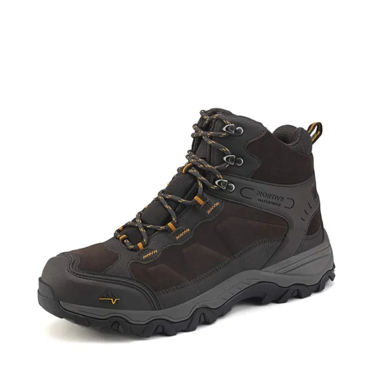 Men's Cap-Toe Suede Waterproof Hiking Boots