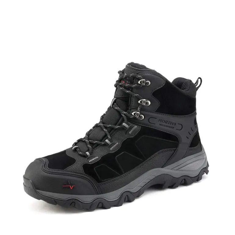 Men's Cap-Toe Suede Waterproof Hiking Boots