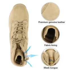 Men's Cap-Toe Tactical Research Work Boots