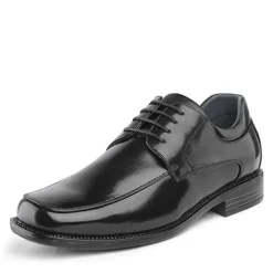 Men's Classic Square-Toe Oxford Shoes