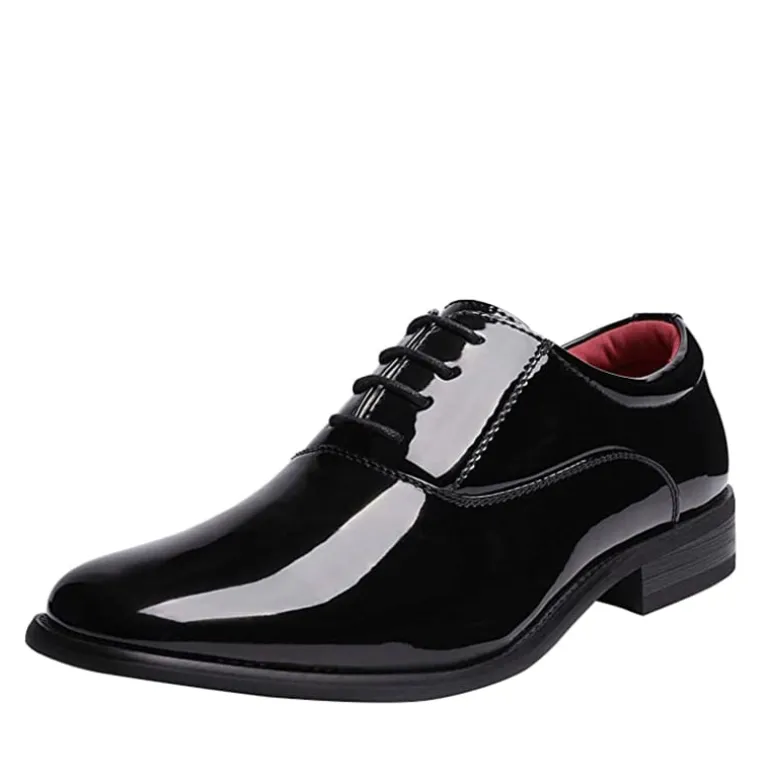 Men's Classic Vegan Leather Oxford Shoes