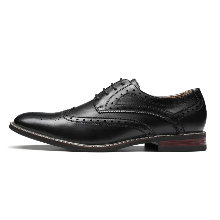 Men's Classic Wingtip Dress Shoes