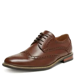 Men's Classic Wingtip Dress Shoes