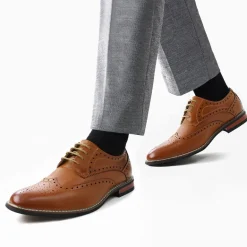 Men's Classic Wingtip Dress Shoes