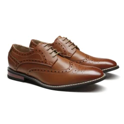 Men's Classic Wingtip Dress Shoes