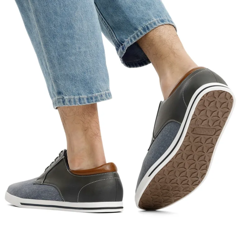 Men's Comfortable Lace-Up Oxford Sneakers