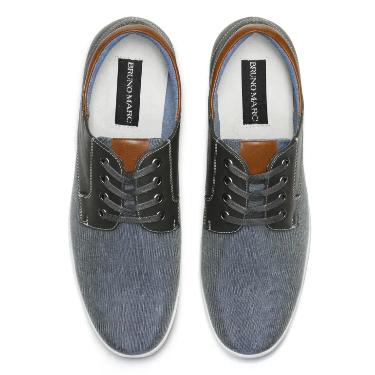 Men's Comfortable Lace-Up Oxford Sneakers