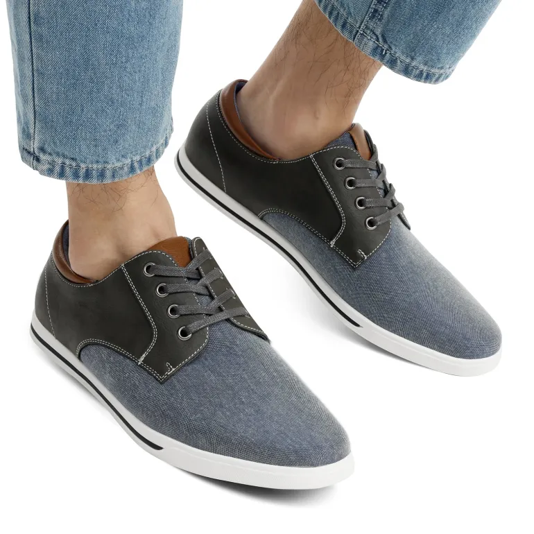 Men's Comfortable Lace-Up Oxford Sneakers