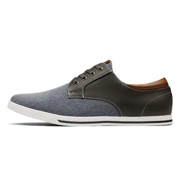Men's Comfortable Lace-Up Oxford Sneakers