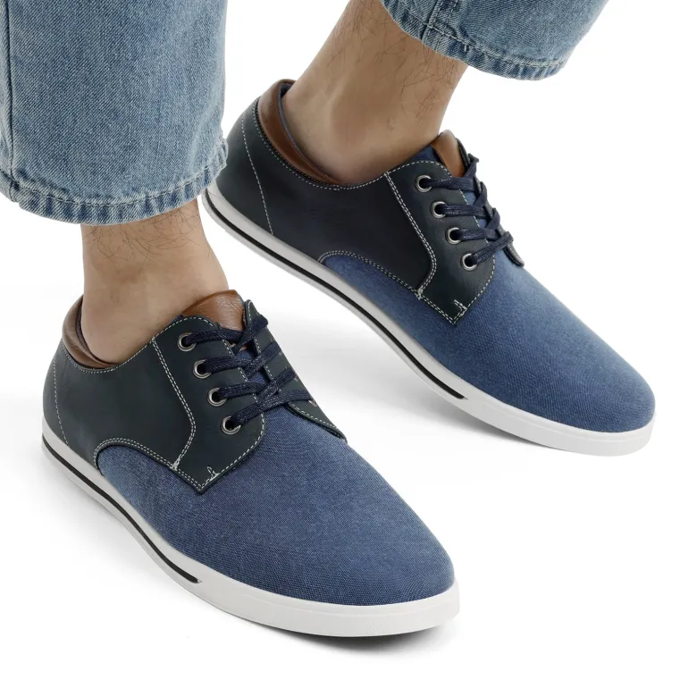 Men's Comfortable Lace-Up Oxford Sneakers