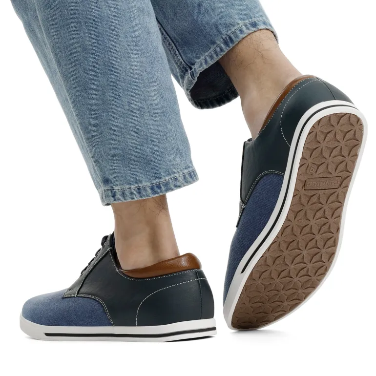 Men's Comfortable Lace-Up Oxford Sneakers