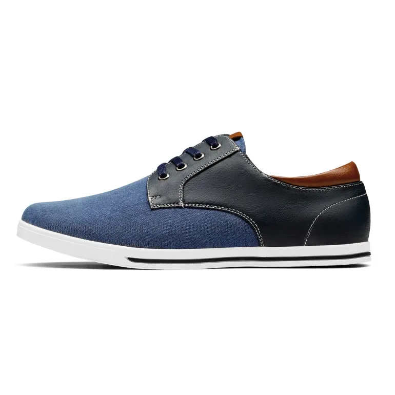 Men's Comfortable Lace-Up Oxford Sneakers