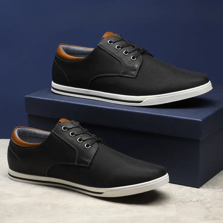 Men's Comfortable Lace-Up Oxford Sneakers