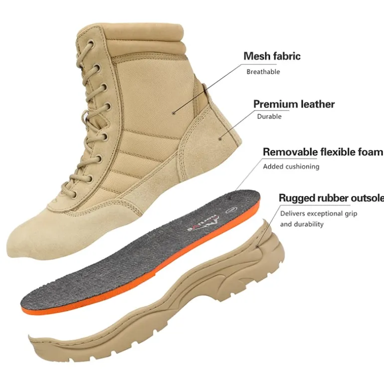 Men's Comfortable Military Tactical Boots