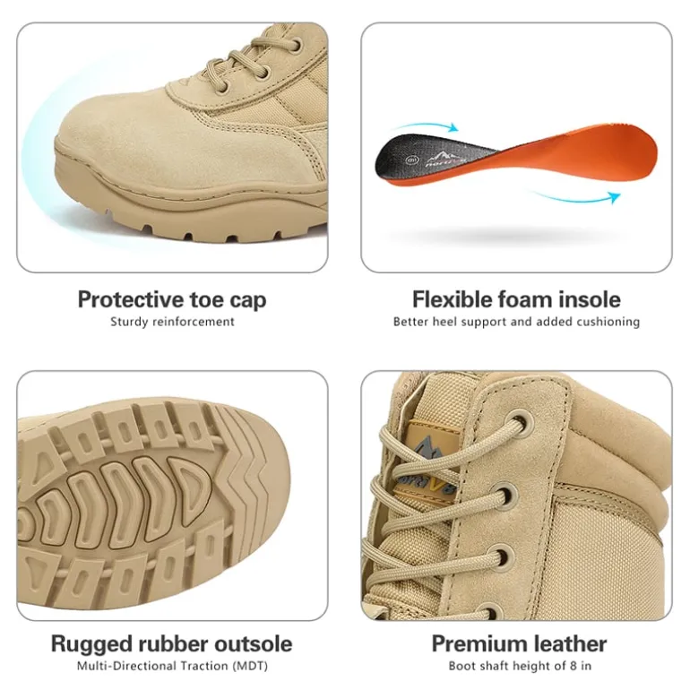 Men's Comfortable Military Tactical Boots